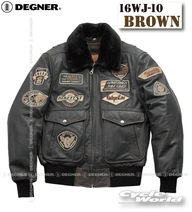 楽天市場】☆【DEGNER】20WJ-8 ヴィンテージフライトレザージャケット