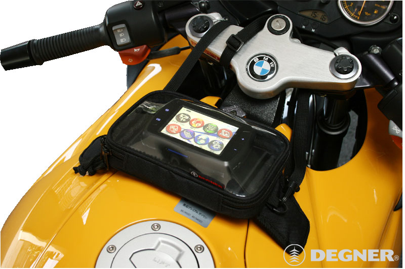 DEGNERデグナーNB-18吸盤式ナビタンクバッグカラーブラック