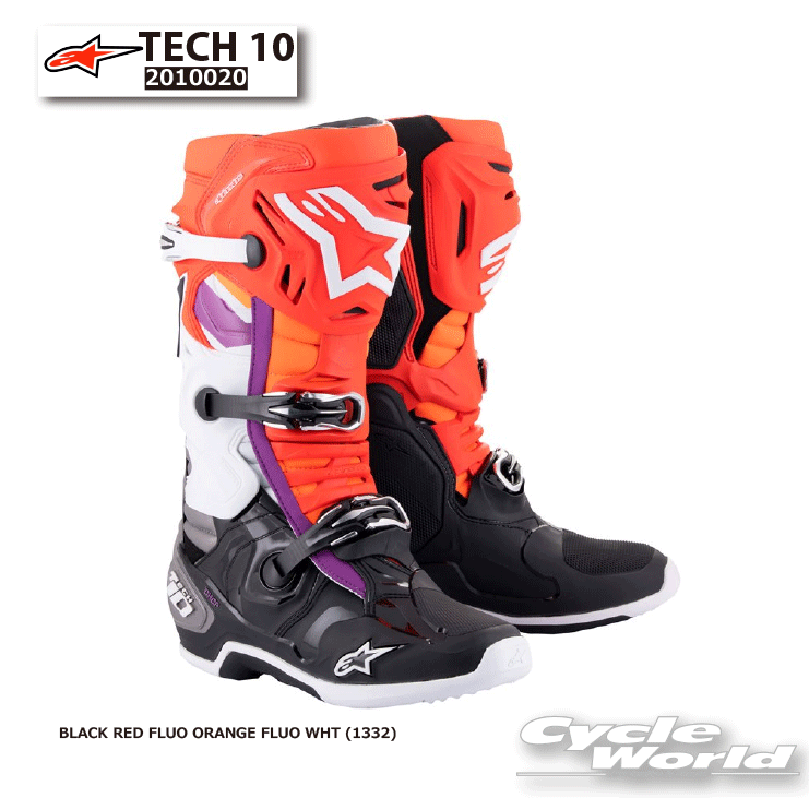 Alpinestars テック10モトクロスブーツ　アルパインスター 楽天市場】☆正規品【ALPINESTARS】TECH 10 SUPERVENTED BOOTS