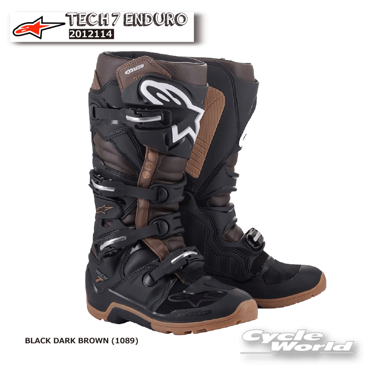 アルパインスターズ tech7 Enduro Drystar オフロードブーツ Tech 7 Enduro Drystar® Boots - BLACK ENDURO Boots