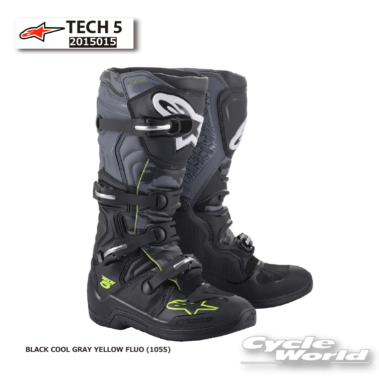 楽天市場】☆正規品【ALPINESTARS】TECH 5《BLACK (10)》 テック5オフロード ブーツ イタリア取り寄せ オフロードブーツ  トライアル アルパインスターズ 2015015 【バイク用品】 : バイク用品専門店サイクルワールド