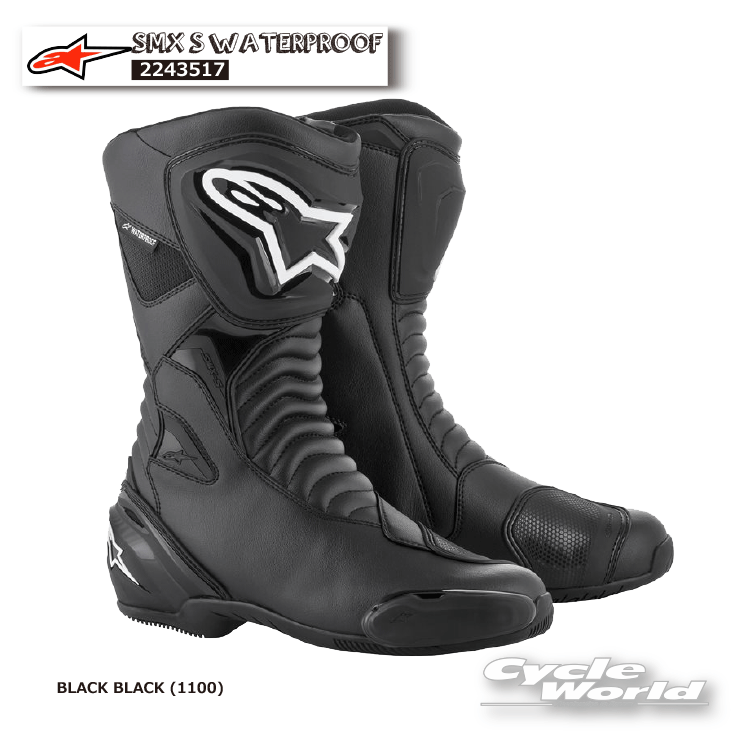 楽天市場】☆□＜在庫処分特価!!!＞【あす楽対応】正規品【ALPINESTARS】SMX-6 V2《BLACK BLACK (1100)  50サイズ》オンロードブーツS-MX6 SMX6V2 アルパインスターズ イタリア 直輸入 レーシングブーツ 2223017【バイク用品】 : バイク 用品専門店サイクルワールド