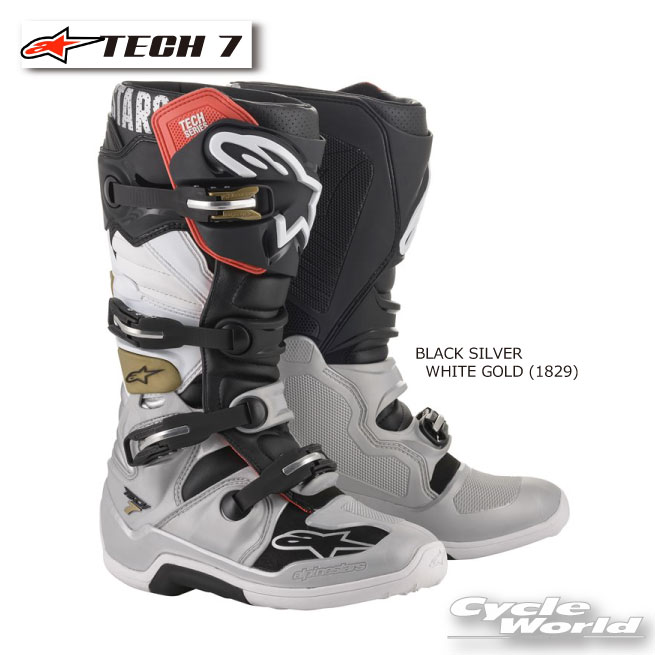 楽天市場】☆正規品【ALPINESTARS】TECH 7 (カラー21) WHITE BLACK