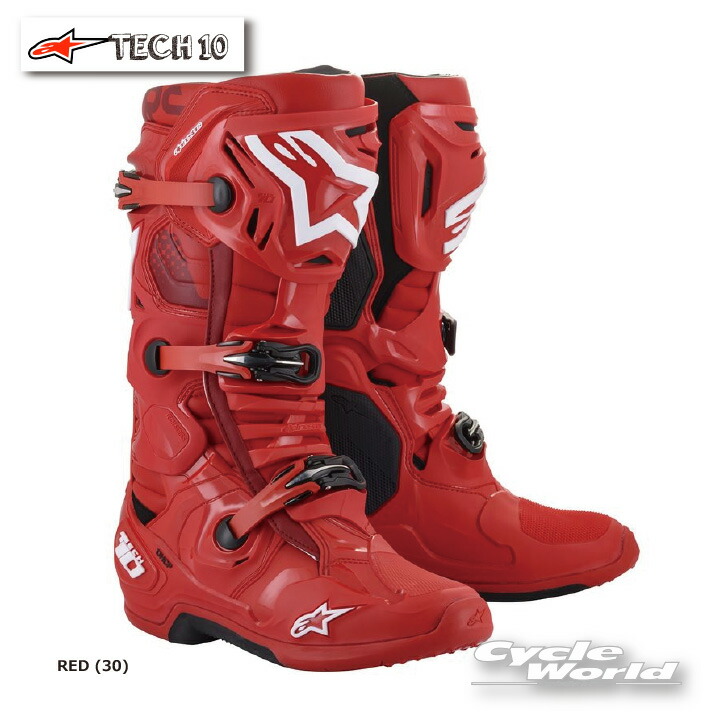 Alpinestars Tech 10 ブーツ Tech 10 Boots - BLACK MOTOCROSS Boots | Alpinestars