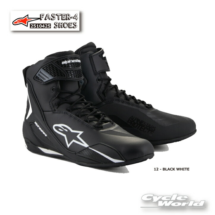 楽天市場】☆正規品 FASTER-4 SHOES 《12 - BLACK WHITE