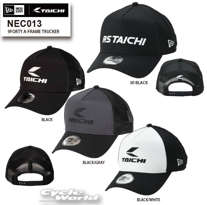 TAICHI NEW ERA 9FIFTY ブラックキャップ 激レアニューエラ×アールエスタイチ限定コラボ キャップ バイク 黒