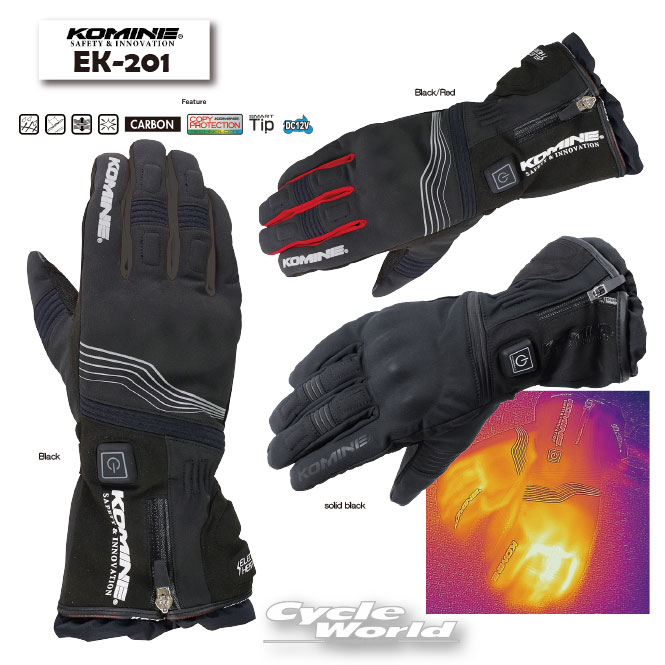 コミネ KOMINE 電熱インナー EK-107 エレクトリックインナーパンツ motostyle_08-107bk