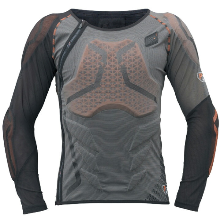 ☆【HYOD】HRZ915D3OエアプロテクトシャツプロHHYODD3OAIRPROTECTSHIRTSPro(onepiece)チェスト胸エルボーひじバック脊髄背中プロテクターヒョウドウプロダクツD3o【バイク用品】