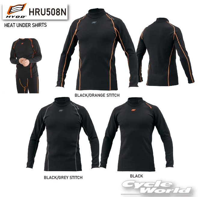 バイクウェア・装備 hyod UNiON COOL UNDER SHIRTS HRU001C HRU001C_sub01_L.jpg