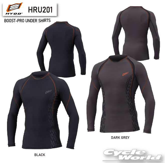 バイクウェア・装備 hyod UNiON COOL UNDER SHIRTS HRU001C HRU001C_sub01_L.jpg