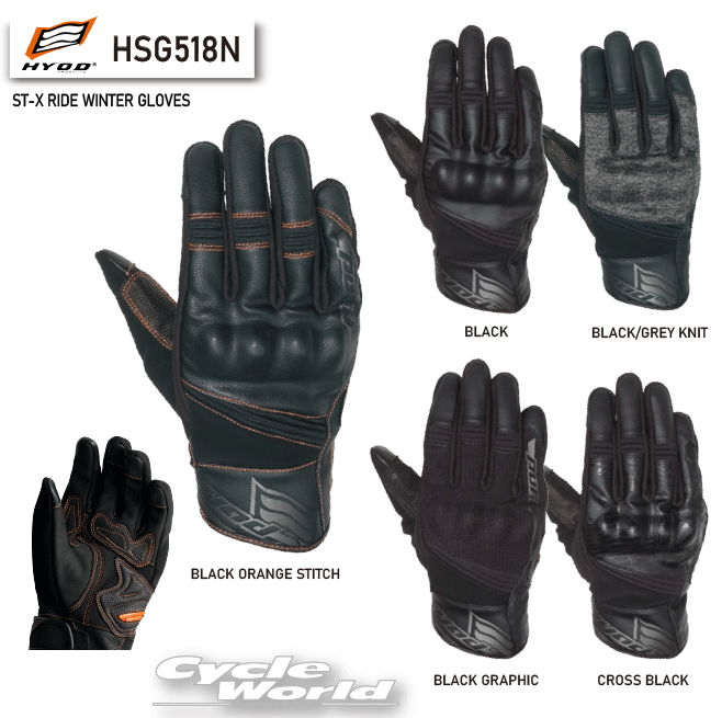 楽天市場】☆【HYOD】HSG521N ST-X CORE WINTER GLOVES(LONG