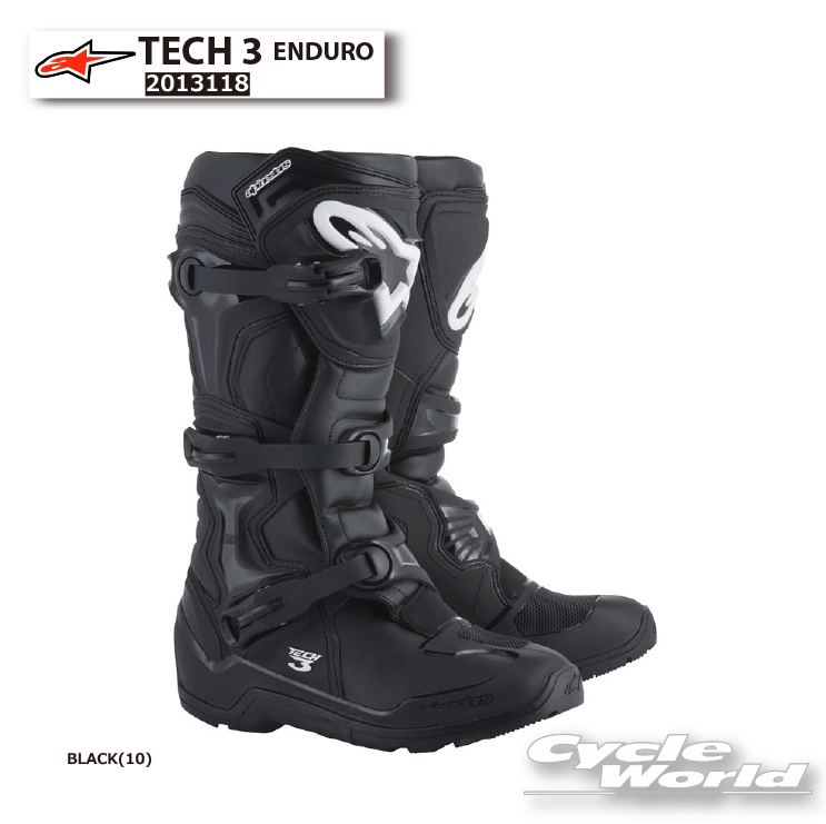 ☆ 正規品【ALPINESTARS】TECH 3 ENDURO 《BLACK (10)》 テック3 エンデューロ モトクロス オフロード 靴 ブーツ イタリア取り寄せ イタリア 直輸入 オフロードブーツ ツーリング 街乗り アルパインスターズ 2013118　MX【バイク用品】 26,314円