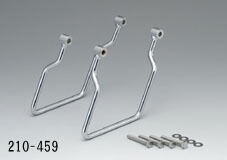 ☆ KIJIMA　キジマ　サドルバッグサポート　バルカン400/800　STD/クラシック（'95-'98）　左右セット（メッキ）　210-459 【バイク用品】