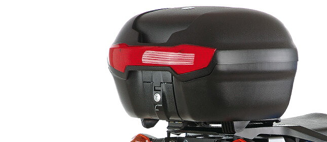 ☆《HEPCO&BECKER》（610089-0001） JOURNEY　トップケース40ユニバーサルタイプ　ブラック　 ジャーニー　ハードケース　TC40　　リアボックス リアキャリア パニアケース リアケース トップケース 頑丈　ヘプコ＆ベッカー　ヘプコアンドベッカー【バイク用品】