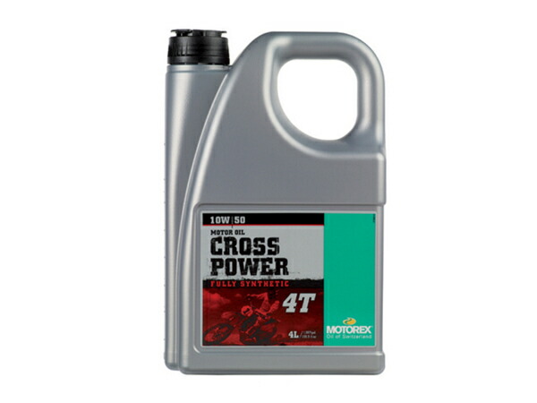 ☆【DAYTONA】MOTOREX 97792 CROSS POWER 4T 【10W50】4Lデイトナ モトレックス エンジンオイル【バイク用品】|バイク用品専門店サイクルワールド