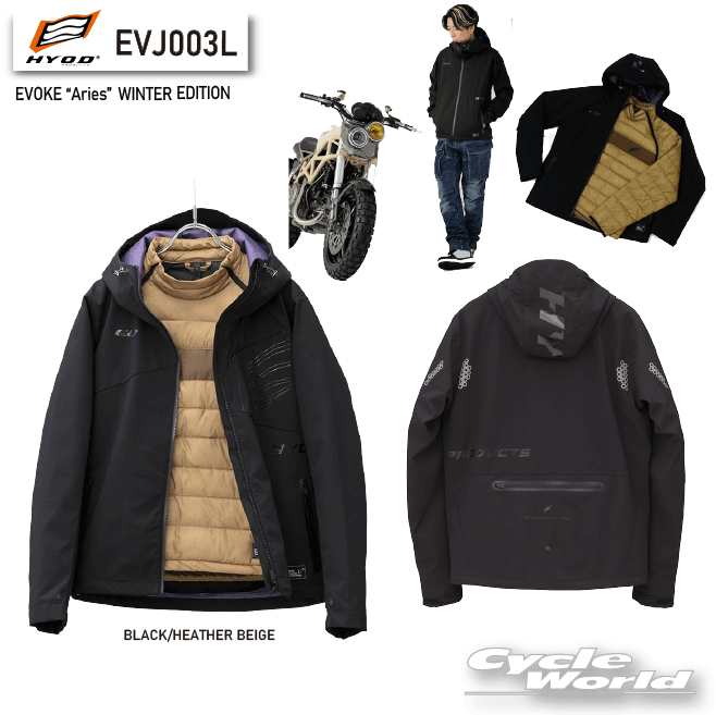 ◇HYOD STJ702D ST-X テキスタイルパーカ PAVISE D3O Lサイズ USED品