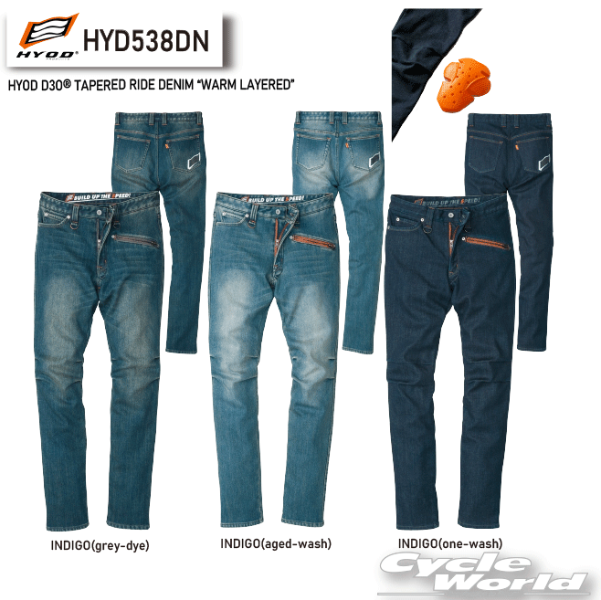 HYOD D30 SPRINT FIT DENIM “WARM LAYERED” 【公式通販】