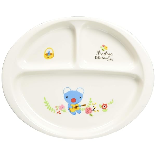 「 うっかり ペネロペ 」 フラワー ランチプレート 皿 23cm 白 788147画像