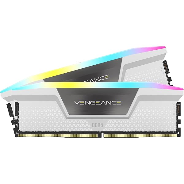 DDR5-5200MHz 事務机いの一番パソコン用記憶装置 VENGEANCE RGB DDR5つづき物 (パソコン5-41600) 32GB [16GB×2枚] -白いこと- CMH32GX5M2B5200C40W