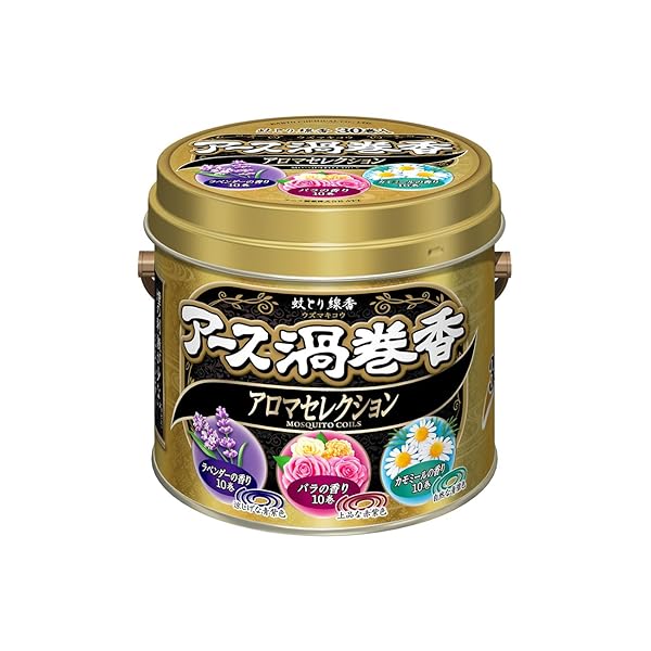 蚊取り線香 アロマセレクション [30巻缶入]
