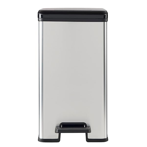 (カーバー) Deco(デコ) ペダルビン スリム 25L | ふた付き ペダル式 ダストボックス ゴミ箱 リサイクルプラスチック製 軽量 へこみにくい さびにくい 指紋がつきにくい お手入れ簡単 CV-029|サイクルコネクション店