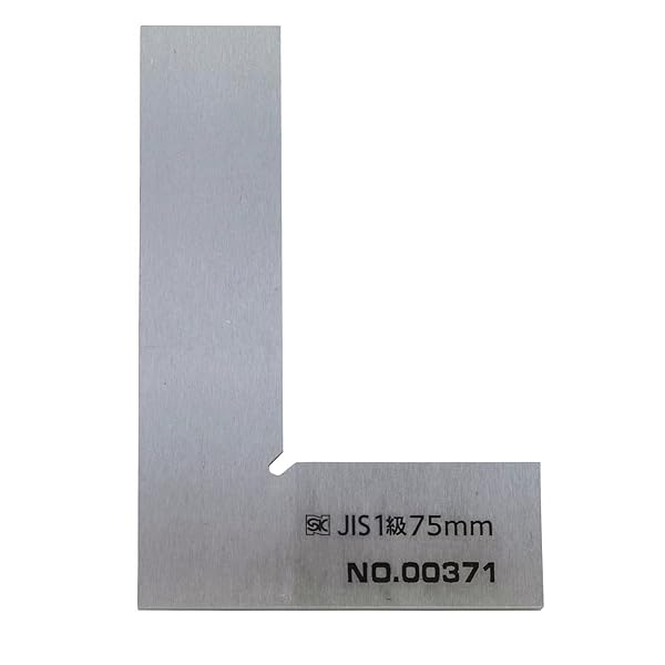 SK 日本製 平形直角定規 焼入品 75mm JIS1級相当 DD-F75｜サイクルコネクション店 11,898円