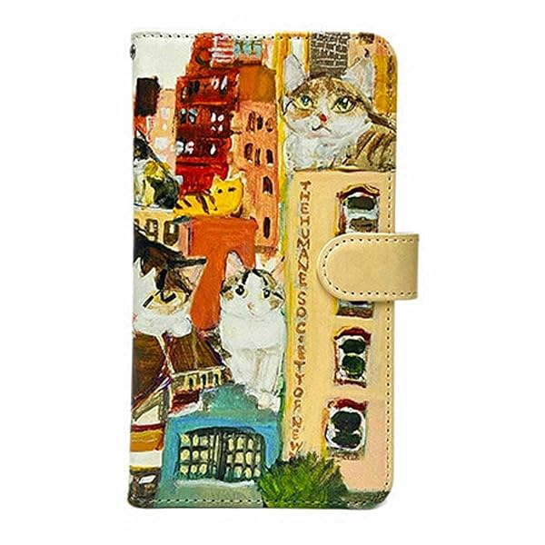 [Manhattaner’s] スマホケース 75-8207 レディース 秋味さくら色