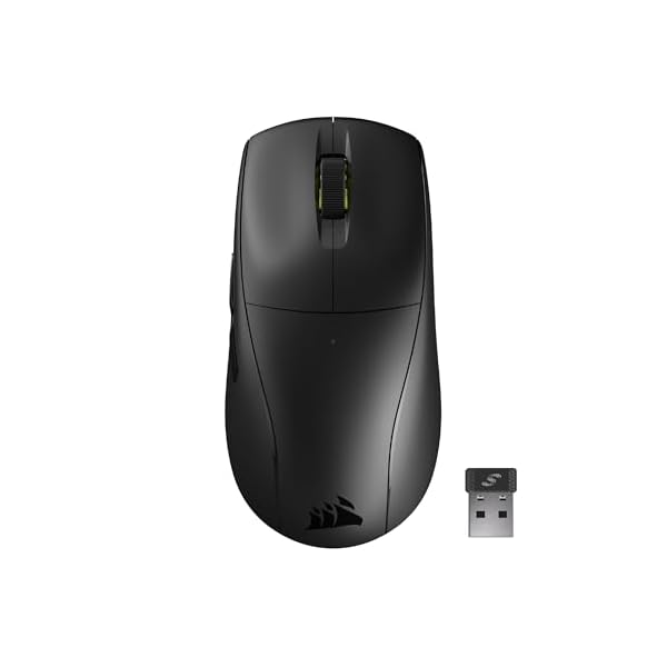 M75 AIR WIRELESS 超軽さワイヤレスゲーミングマウス 自社史上最軽さ60g 無線電話/USB/Bluetooth繋ぎ合わせる能力のある iCUEカスタム能力のある 26000DPI 黒いこと CH-931D100-AP