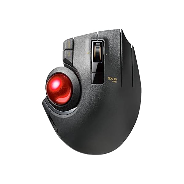 二十日鼠 有線/無線電話/Bluetooth トラックボールおや指 8名取り草 チルト役立つこと 黒いこと M-XPT1MRXBK