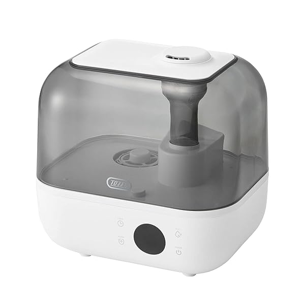 【/トッフィー】 抗菌ハイブリッドアロマ加湿器 [4.7L] HF08 蓋水式 長時間加湿 ロングノズル