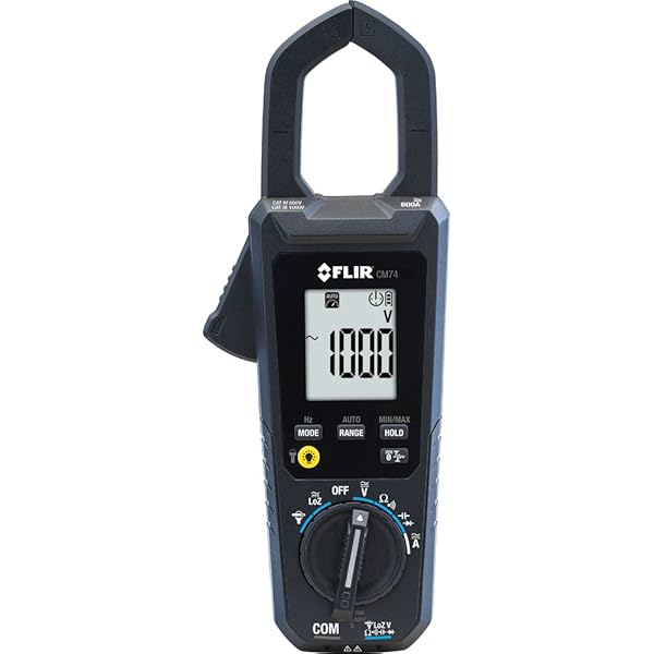 コマーシャル74 商用 600A AC/DC クランプメーター