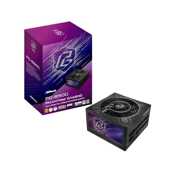 Phantom Gaming 次世代GPU相応う マイコンワット数社会的単位 850W PCIe5.1相応う 80PLUS GOLD ATX 3.1 フルモジュラー 12V-2x6
