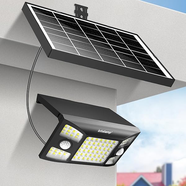 検出器 ソーラー点火装置 室外 分け隔てる式 2026初売り【8000mAh大静電容量 折りたたみ＆超高明快さLED積み上げる