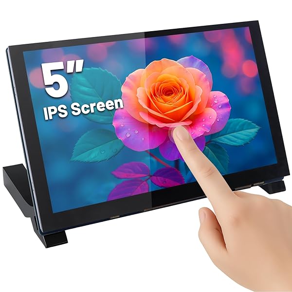 5in タッチモニター Raspberry Pi用 ? 800×480 IPS DSI繋ぎ合わせる 静電静電容量式タッチスクリーン 繋ぎ