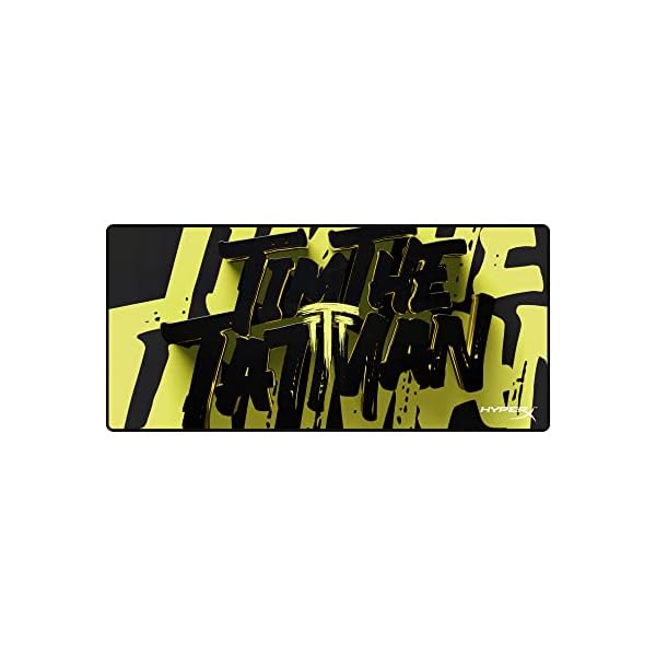 Pulsefire マット - ゲーム用マウスパッド - TimTheTatMan Edition - XL - 正確な布の表面 - ほつれ防止フ|サイクルコネクション店