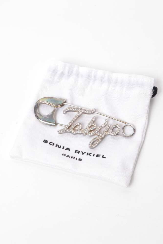 SONIA RYKIEL ソニアリキエル ブローチ SONIA RYKIEL ソニアリキエル ブローチ フェイクパール ゴールド