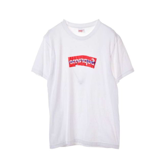 楽天市場 Supreme Comme Des Garcons Shirt ボックスロゴtシャツ M ホワイト シュプリーム 中古 Cycle Hearts楽天市場店