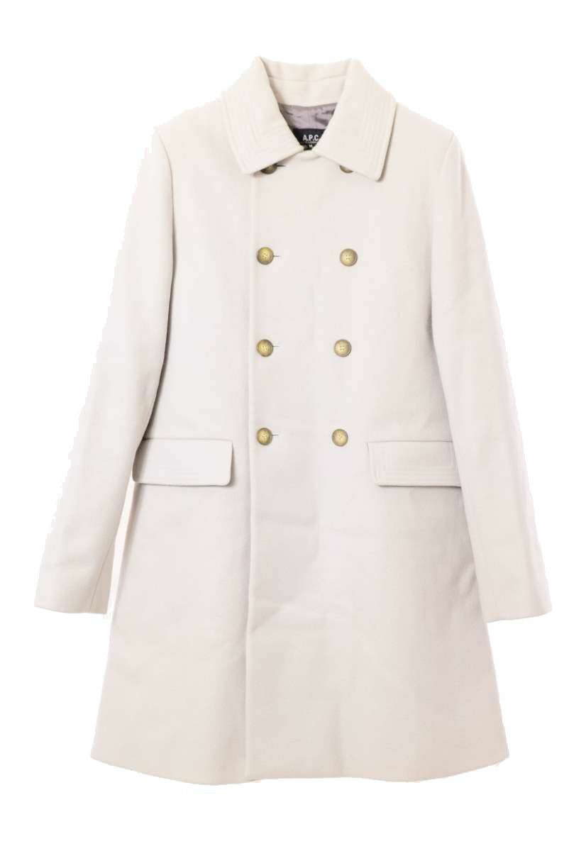 A.P.C. ウールコート 34サイズ A.P.C ステンカラー ウールコート【レディース】 | snak