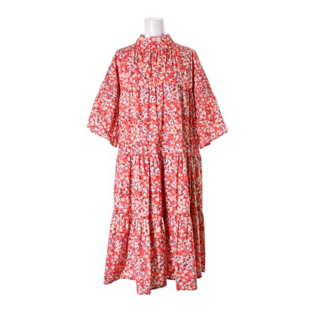マーレットSOLIMANのSHIBORI マーレットSOLIMAN ソリマン SHIBORI ティアードワンピース
