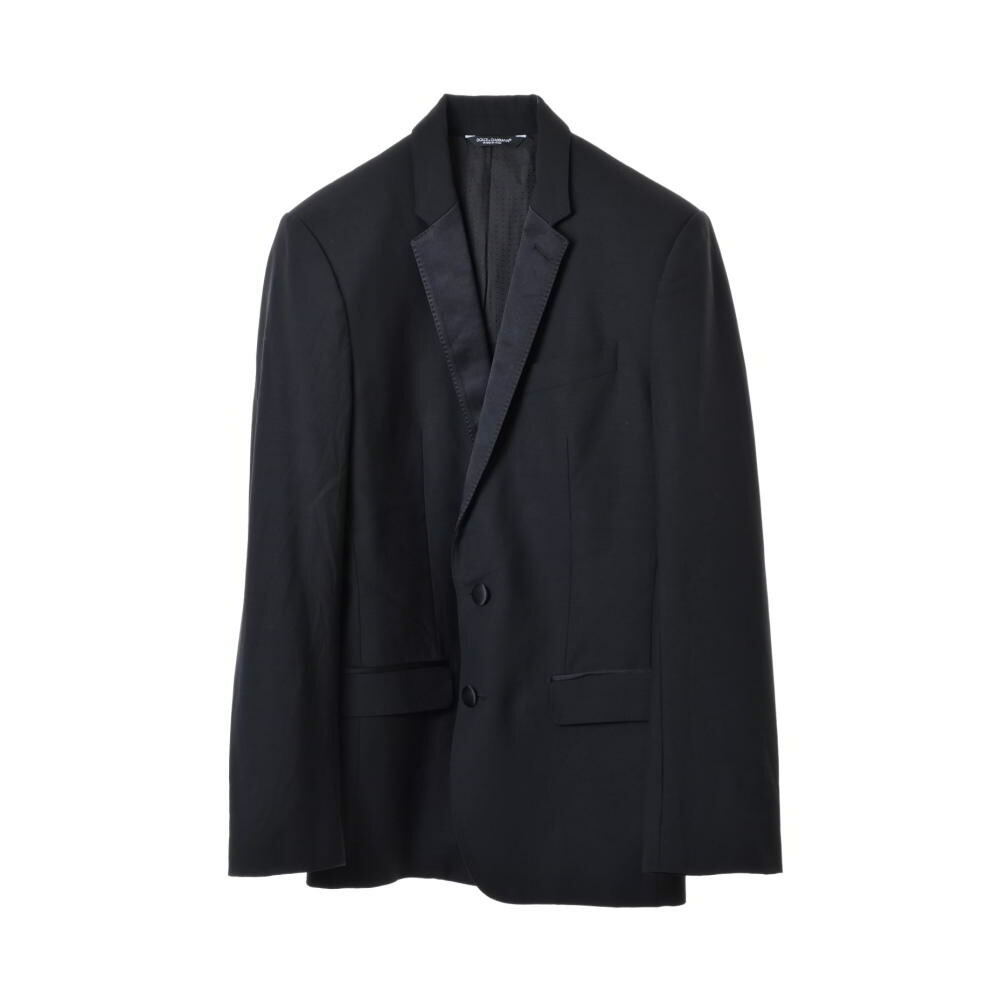 美品 Dolce&Gabbana シルク混 スーツセットアップ 46 ブラック 楽天市場】美品 DOLCE&GABBANA シルク混 タキシード