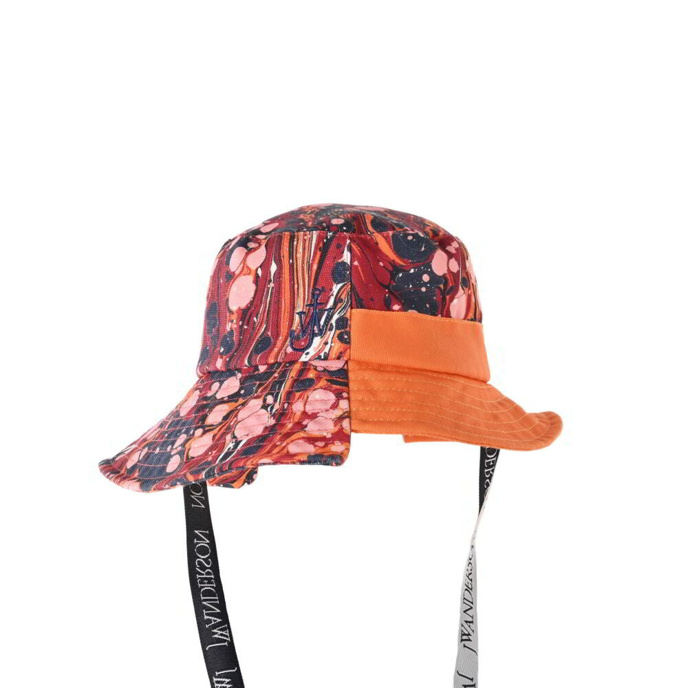 JW ANDERSON【関税込み】アシンメトリー ロゴ バケットハット J．W．ANDERSON(ジョナサンウィリアムアンダーソン