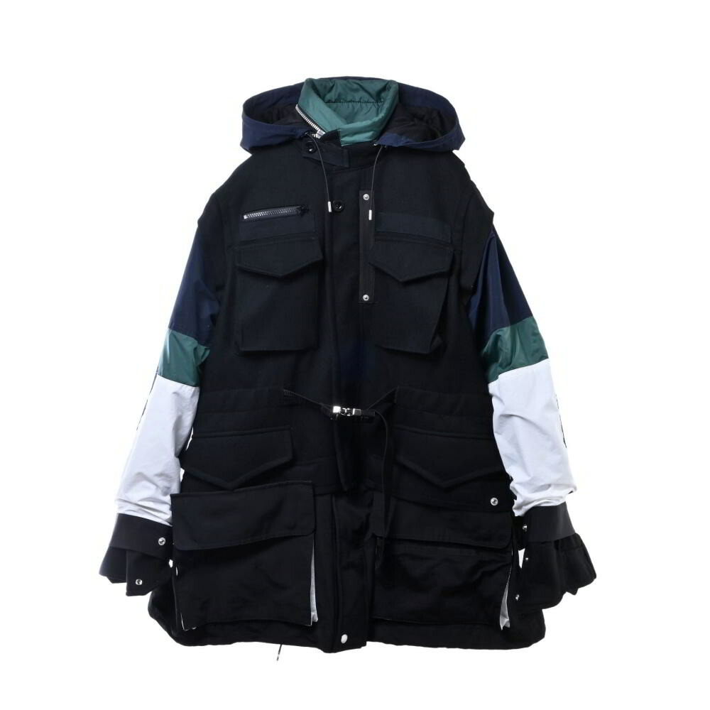 2022年秋冬　サカイ　異素材ドッキング　ニットロングジャケット　sacai 楽天市場】sacai ドッキングの通販
