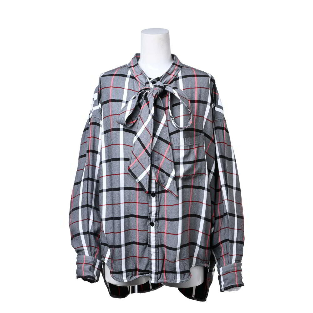 BALENCIAGA シャツ レッド/ブラックチェック BALENCIAGA | チェック柄シャツ レッド メンズ | YOOX