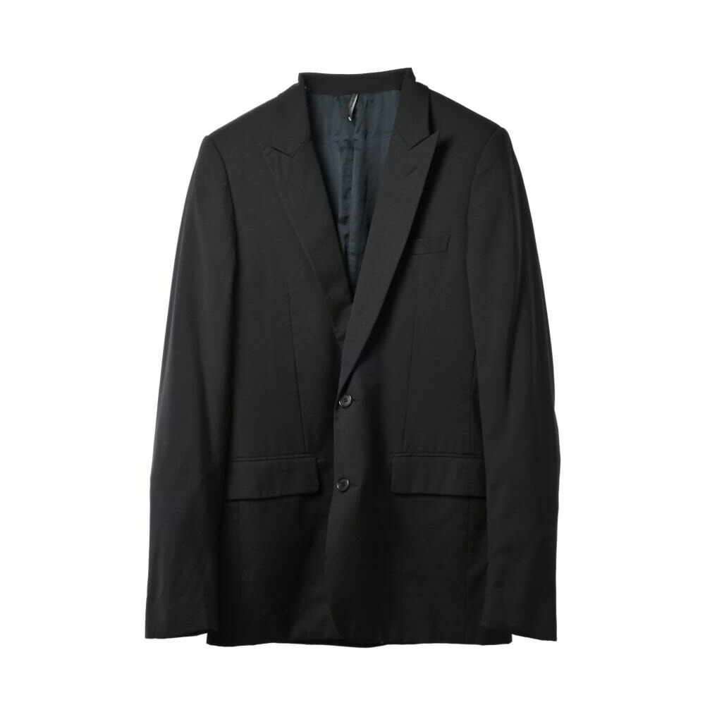 size48ディオールオム Dior homm トレンチコート ブラック DIOR HOMME ディオールオム トレンチコート ブラック - メルカリ
