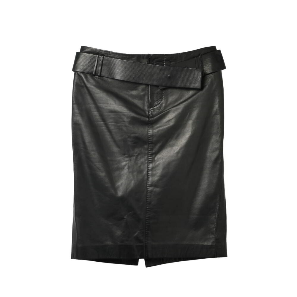 GUCCI グッチミニスカート　ホースビット　ブラックスカート　36 GUCCI(グッチ) スカート サイズ36 S レディース - 黒 ひざ丈