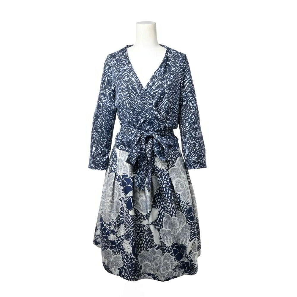 DAIANEダイアンフォンファステンバーグ　花柄　カシュクール　ワンピース. 楽天市場】【中古】 ダイアンフォンファステンバーグDIANE VON
