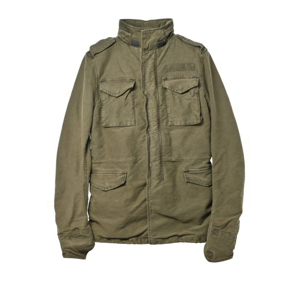 AKM M-65 cold weather 上衣 M カーキ エイケイエム 【中古】