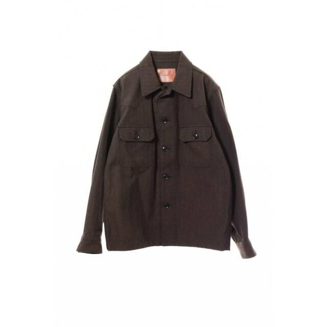 楽天市場】THE LETTERS 21aw WESTERN PINKING JACKET LFBA-LJ001 BROWN