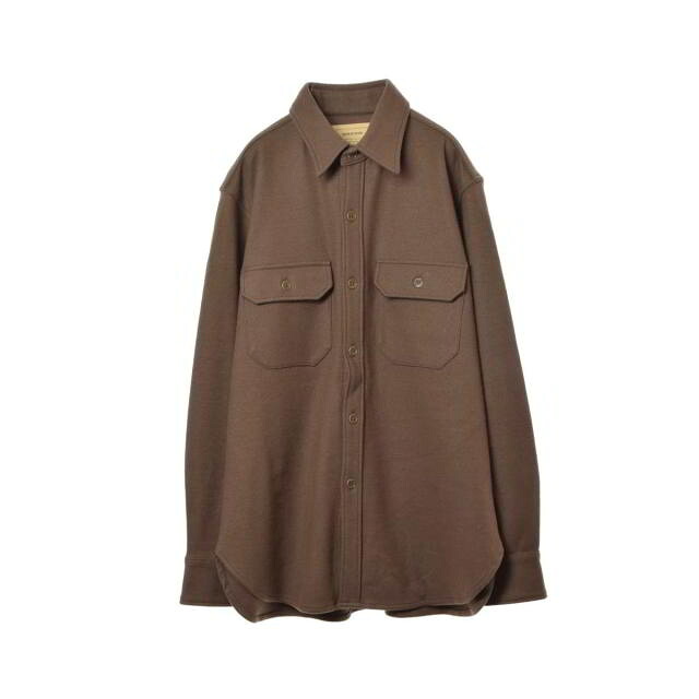 美品 SEVEN BY SEVEN リラックスフィット ストレッチ シャツ - オリーブ セブンバイセブン 【中古】|CYCLE HEARTS店
