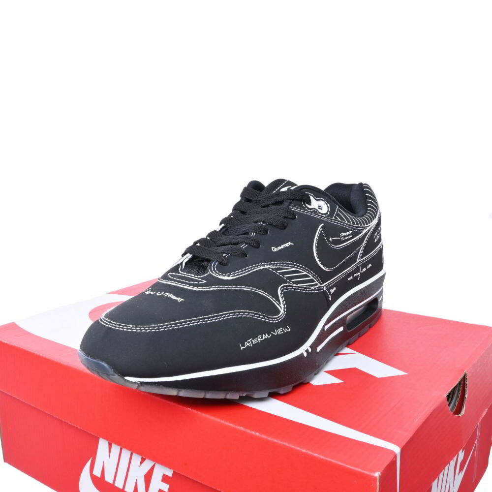 楽天市場】NIKE AIR MAX 1 SKETCH TO SHELF black/black-white cj4286